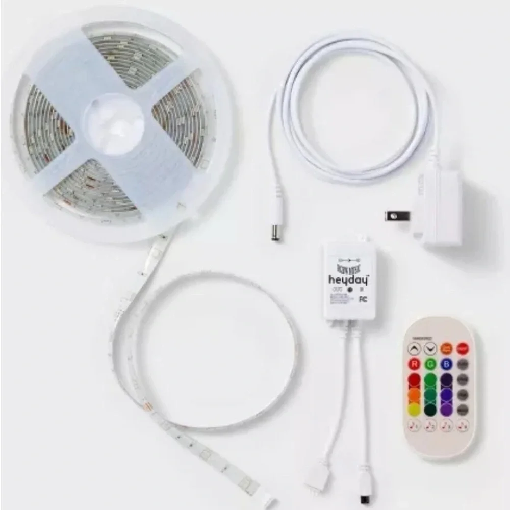 heyday Led Accent Color Changing Light Strip with IR Controller 